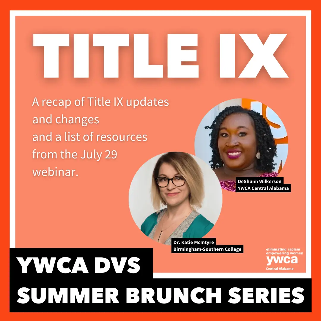 Title IX webinar recap and resources