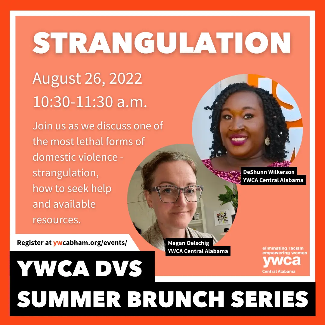 YWCA DVS Summer Brunch Series: Strangulation